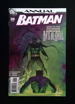 Buy Batman Annual #26  DC Comics 2007 VF/NM • 6.32£