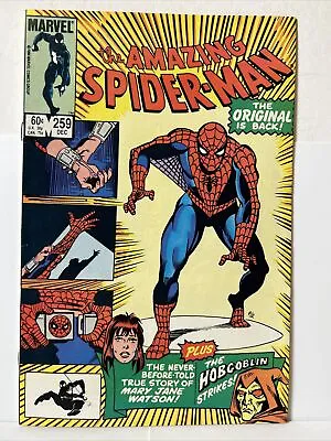 Buy Amazing Spider-Man #259 (Marvel 1984) Mary Jane Origin *FN* • 10.24£