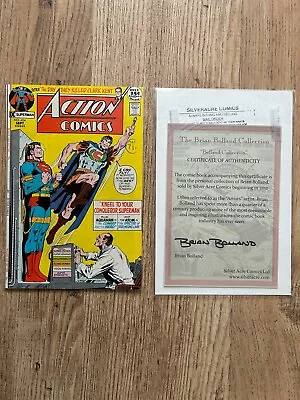 Buy DC Comics 1971 Action Comics #404 Volume 1 September Brian Bolland Personal COA • 19.95£