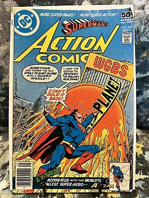 Buy Action Comics #487 Whitman Edition (DC Comics, 1978) Superman • 3.95£