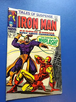 Buy July, 1967 #97 Tales Of Suspense Iron Man And Captain America • 27.66£