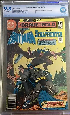 Buy Brave And The Bold #171 CBCS 9.8 1981 DC Jim Aparo Cover • 55.30£