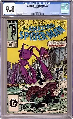Buy Amazing Spider-Man #292 CGC 9.8 1987 4356894018 • 114.64£
