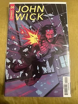Buy Dynamite Comics John Wick #4 Cover A 2018 1st Print • 20£