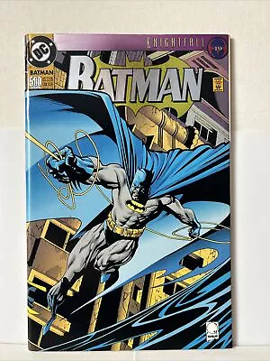 Buy Batman #500 (DC 1993) Die-Cut Foil Cover *NM-* • 10.43£