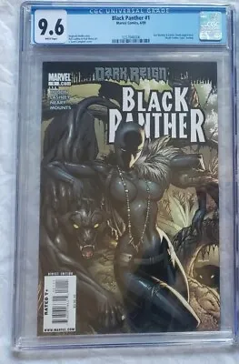 Buy Black Panther #1 2009 Campbell CGC 9.6 White Pages - 1st Shuri As Black Panther! • 90.91£