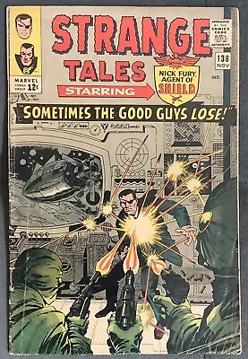 Buy Strange Tales #138 (1965, Marvel) 1st Appearance Eternity. Lower Grade • 39.53£