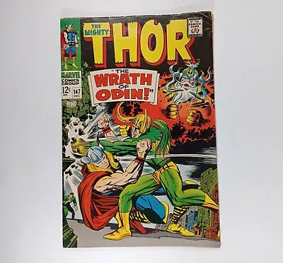 Buy The Mighty THOR #147 1967 -  THE WRATH OF ODIN!  • 22.42£
