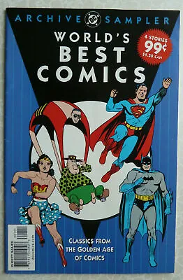Buy World's Best Comics #1 - Golden Age Sampler DC Comics - 2003 FN 6.0 • 4.25£
