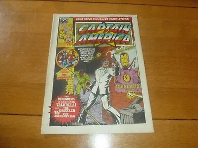 Buy CAPTAIN AMERICA Comic - No 5 - Date 25/03/1981 - UK Paper Comic.. • 19.99£