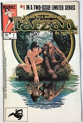 Buy Tarzan Of The Apes Vol 1 #1 July 1984 American Marvel Comic First Edition • 13.99£