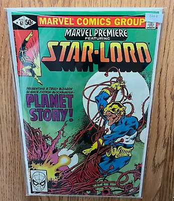Buy Marvel Premiere Feat Star-Lord 61 Marvel Comics 9.6 - E44-9 • 15.82£