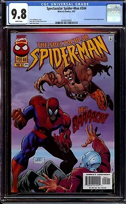 Buy Spectacular Spider-Man #244...CGC 9.8 NM/M...First Appearance Of Alexi Kravinoff • 70.95£