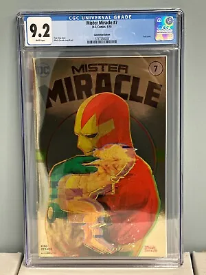 Buy DC Mister Miracle #7 Gold Foil Wondercon Variant CGC 9.2 Tom King Mitch Gerads • 75.95£
