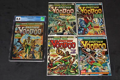 Buy Strange Tales 169 170 171 172 173 1st Brother Voodoo 1973 Marvel Dr Lot 110 1 • 473.23£