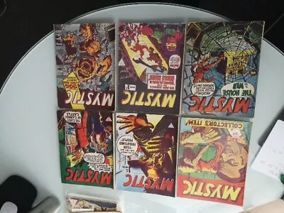 Buy Mystic Comics 6 X Issues #20/22/30/31/48/51 [L Miller - 1962  - 1965]  • 60£