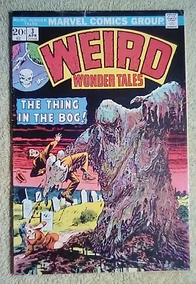 Buy Weird Wonder Tales #3 (4/74, Marvel) 4.0 VG  Cover Reprinted From Spellbound #22 • 5.53£