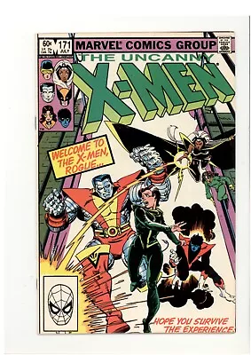 Buy Uncanny X-Men 171 VF-/VF Rogue Joins X-Men 1983 • 11.61£