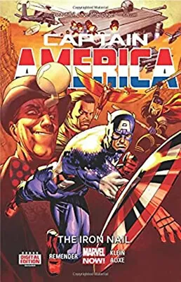 Buy Captain America Volume 4 : The Iron Nail Marvel Now Hardcover • 4.73£