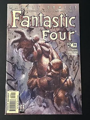 Buy FANTASTIC FOUR #56 #485 NM EARLY Gabriele Dell'Otto ART THE THING BEN GRIMM 2002 • 11.98£