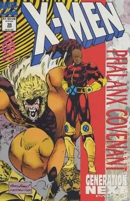 Buy X-Men #36B Kubert Newsstand Variant FN 1994 Stock Image • 2.40£