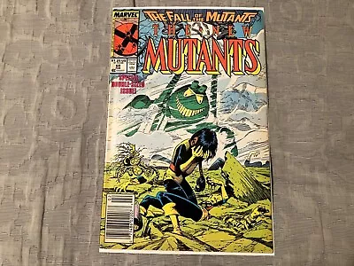 Buy The New Mutants #60 (marvel 1987) 🔑 Death Of Cypher 🔑 Newsstand Edition • 1.57£