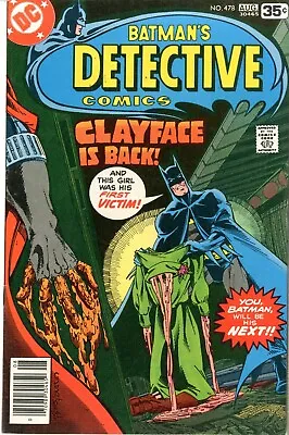 Buy Detective Comics   # 478    VERY FINE NEAR MINT    July 1978   See Photos   DC • 47.42£