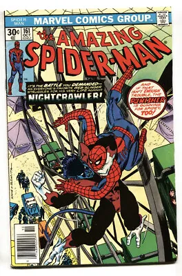Buy AMAZING SPIDER-MAN #161 -- Comic Book -- 1976 -- Nightcrawler -- Marvel -- VF • 30.96£