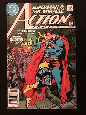 Buy Action Comics 593 7.5 8.0 Dc 1987 John Byrne Controversal Issue Hj • 9.64£