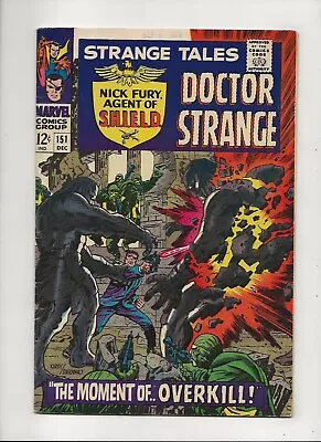 Buy Strange Tales #151 (1966) 1st Steranko Art Work FN+ 6.5 • 24.09£