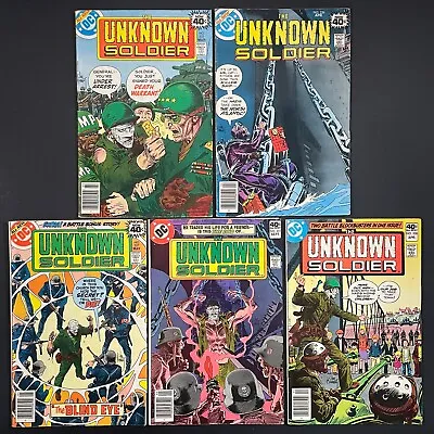 Buy Unknown Soldier MARK JEWELERS VARIANT Comic Lot 225 226 227 231 238 DC 1979 • 31.68£