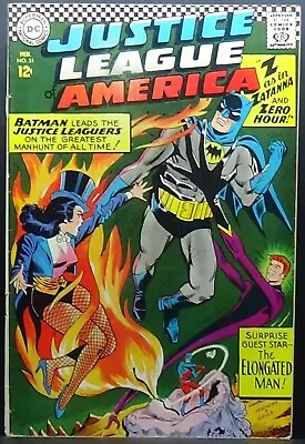 Buy JUSTICE LEAGUE OF AMERICA #51 5.0 VG+ 1967 ZATANNA'S FIRST JLA APPEARANCE! (6th) • 20.11£