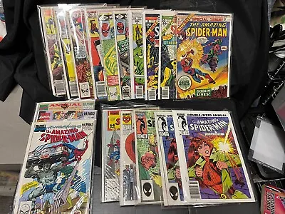 Buy Amazing Spider-man Annuals #9 To #25 Complete High Grade Run Wow! Make Offer! • 295.82£