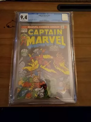 Buy Captain Marvel #27 (1973) - 1st Full Starfox! MCU - CGC 9.4 - Key! • 504.38£