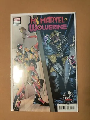 Buy Ms Marvel & Wolverine #1, Vs Predator Variant, Marvel Comics • 9.99£