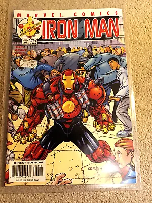 Buy Iron Man Vol. 3 No. 43, 2001, NM • 4.50£