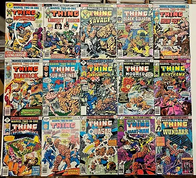 Buy Bronze Age Marvel Two In One Key Comic Book Lot 15 Early Issues Between 15 & 57 • 21.09£