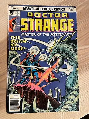 Buy Marvel DOCTOR STRANGE #18 1st Print 1976 Volume 1 Pence Variant • 1.49£