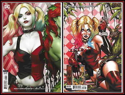 Buy Harley Quinn & Poison Ivy #1 6 (2019) Artgerm Brooks Harley Variant Set Dc Nm • 30.26£
