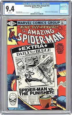 Buy Amazing Spider-Man Annual #15 CGC 9.4 1981 4063178011 • 90.56£