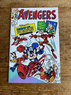 Buy Avengers #100 Marvel Comics 2023 Variant Edition Disney Cover Mickey Mouse G • 3.95£