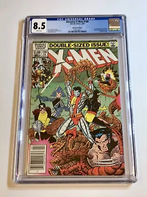 Buy 1983 Uncanny X-men #166 1st Appearance Of Lockheed Rare Newsstand Cgc 8.5 Wp • 35.75£