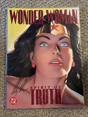 Buy Wonder Woman Spirit Of Truth (2001) #nn Signed Alex Ross DF #267/1500 Sealed NM • 272.76£