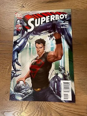 Buy Superboy #4 - DC Comics - 2011 - Lemire - Artgerm Lau Variant - Rare • 29.95£