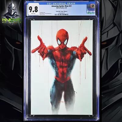 Buy Amazing Spider-man #21 Ivan Tao Virgin Variant Megacon 2024 Ltd 400 +coa Cgc 9.8 • 81.09£