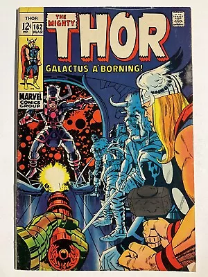 Buy Thor 162 Fn Fine 6.0 Marvel  • 56.29£