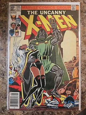 Buy Uncanny X-Men #145 (1981) Newsstand Dr. Doom App Bronze Age Marvel Comics FN  • 17.68£