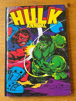 Buy Hulk Annual (1981) Vintage Marvel Comic Hardback Grandreams • 4.99£