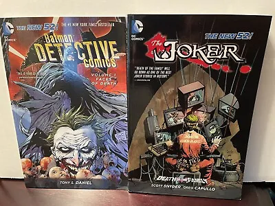 Buy Batman Detective Comics : Faces Of Death & The Joker-Death Of The Family • 7.89£