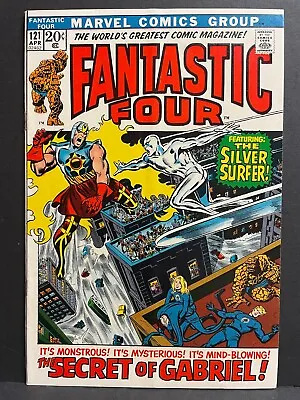 Buy Fantastic Four #121  VF/NM  1972  High Grade Marvel Comic • 47.41£